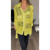 Spring-Summer Women's  Loose Drop-Shoulder Casual Shirt In European And American Style
