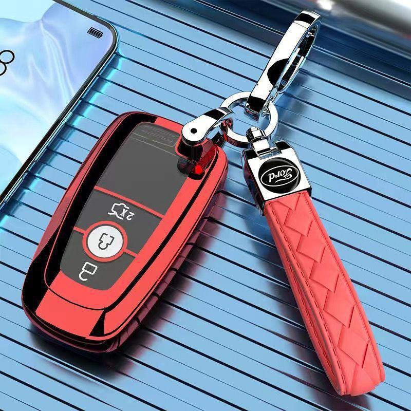High-End Protective Key Case for 2017-2025 Ford Mondeo - Unisex Design