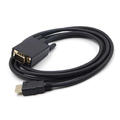 1080P@60Hz Stecker zu Stecker Adapterkabel 15pin zu VGA Kabel zum Verbinden von Computer Laptop HDTV Gerichtetes Kabel