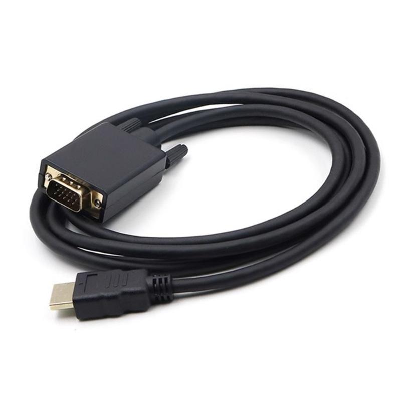 Adapter Cord 15pin To VGA Cable 1080P@60Hz Male To Male High Speed Cable To Connect Computer Laptop PC