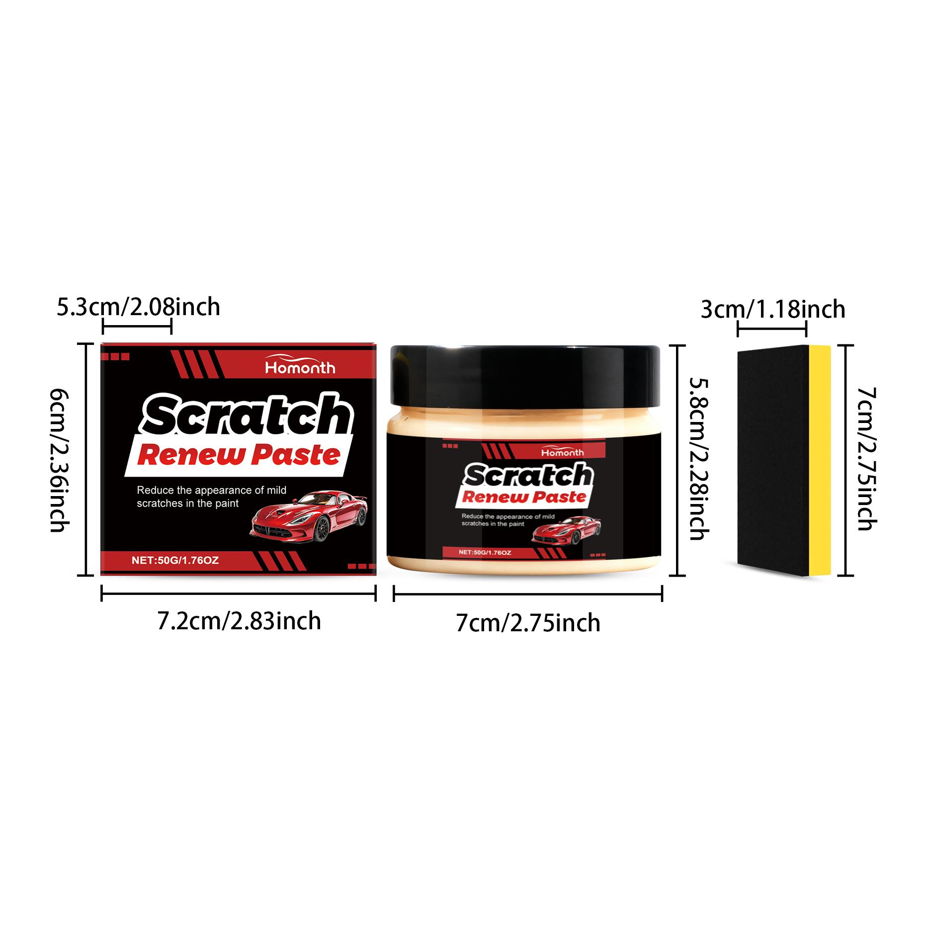 

Car Scratch Care Cream Easy Repair Car Paint Minor Scratches Polished Glossy Vortex Removal Car Body Cleaning Care Cream Set