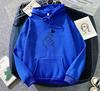 New European and American Fleece Hoodie Sweater Men's and Women's Clothing Autumn and Winter Couple Tops Loose