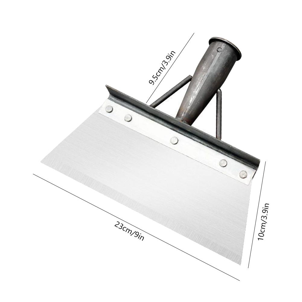 Multifunctional Outdoor Garden Shovel Farm Weeding Tool Metal Weed Cleaning Shovel Stainless Steel Cleaning Shovel for Moss