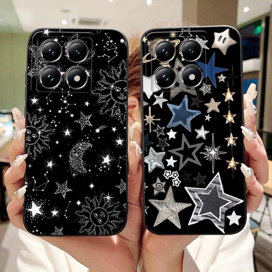Fashion Painting Phone Case For Xiaomi 14T Pro Soft Silicone Shockproof Cover For Xiaomi 14T 5G 14TPro Cases Bumpers