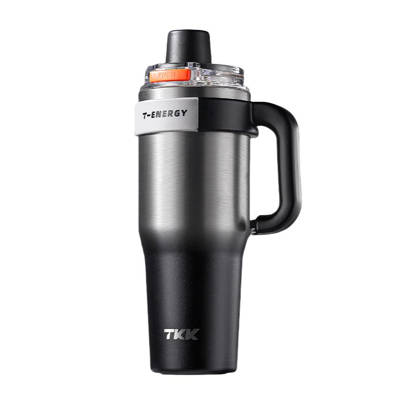 1200ml Vacuum Cup with Ceramic Inner Container 316 Stainless Steel Vacuum Insulated Cup Large-capacity Vacuum Cup Expensive Cup