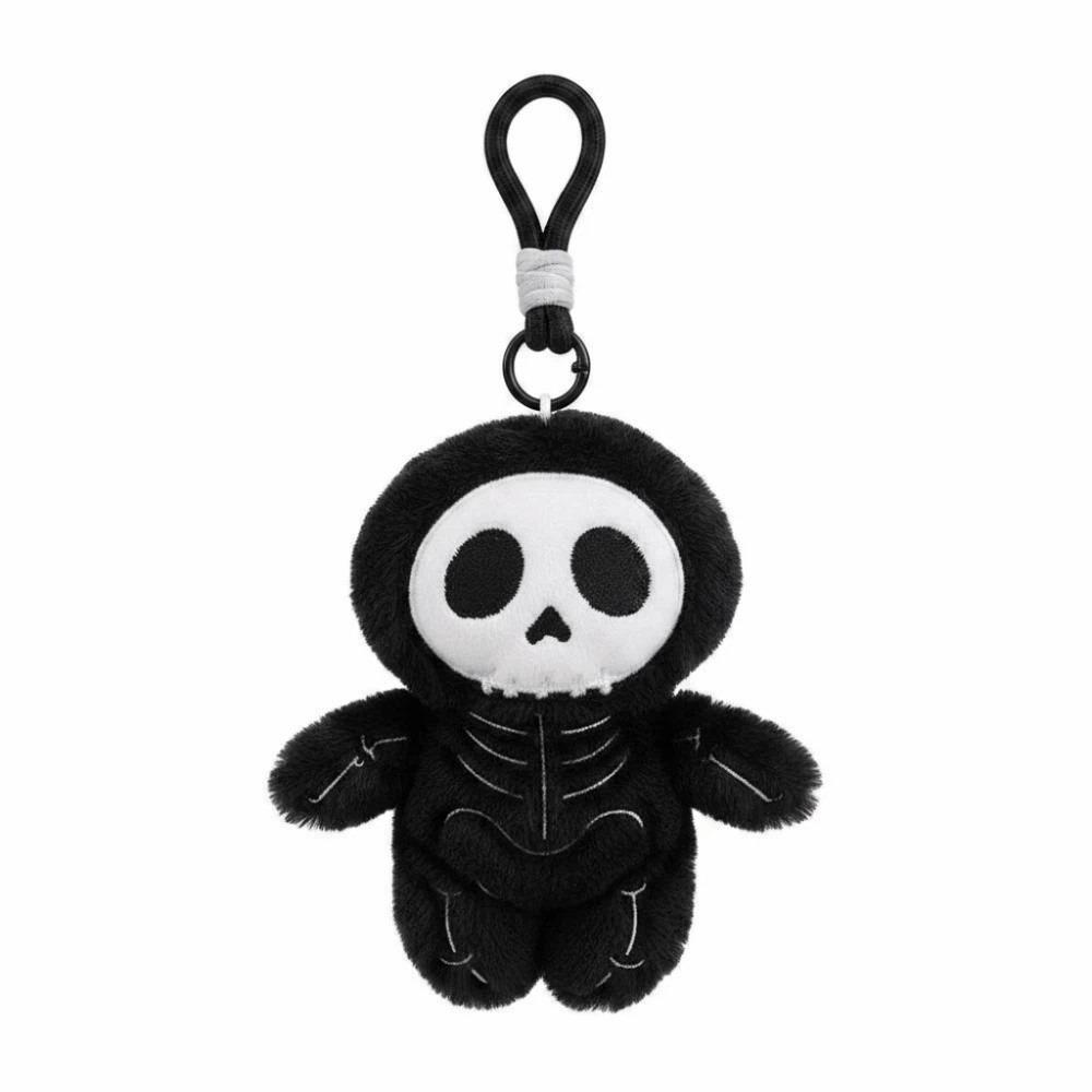 Lichtgewicht Mummie Pluche Sleutelhanger Compact Formaat Schedel Tas Hanger Halloween Knuffelpop Draagtas
