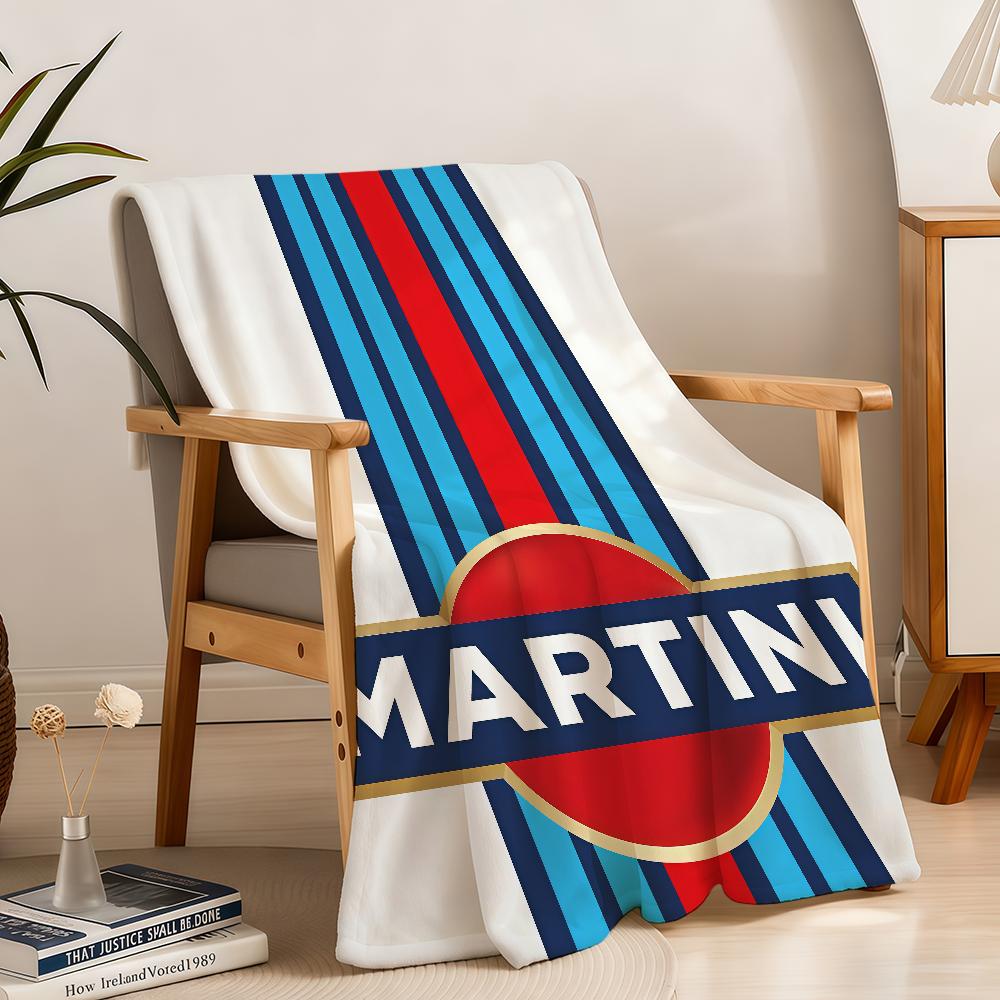 Car Cool Fashion R-Racing M-MartiniSES-ES Blanket Throw Super Cosy Plush Living Room Sofa Couch Childish Birthday Gifts