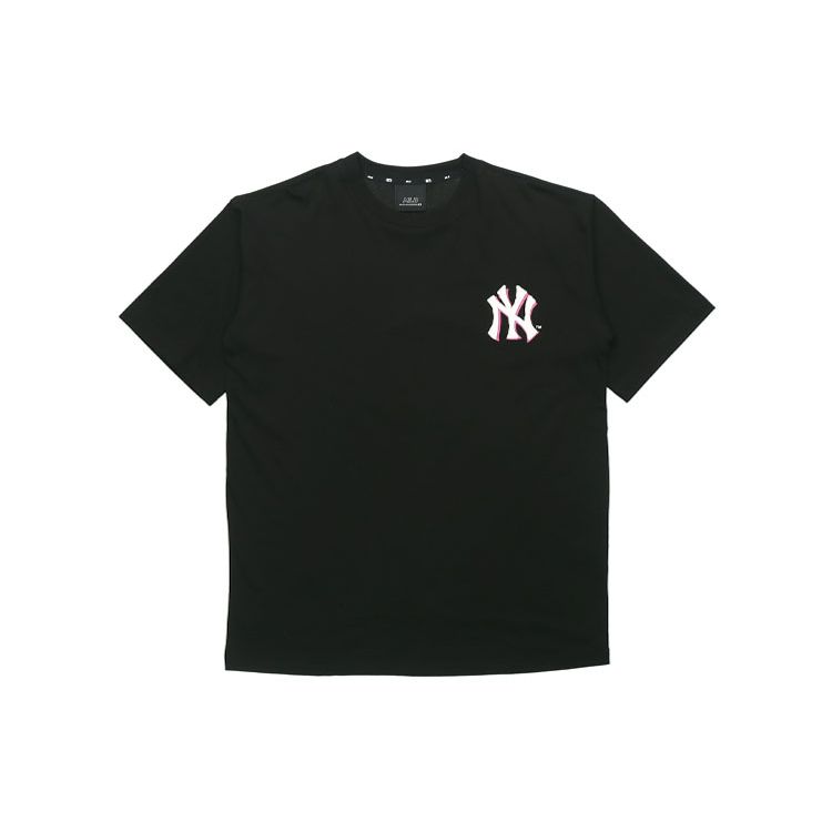MLB Play Series New York Yankees Printed Short Sleeve T-Shirt Unisex Tops Black 31TS06031-50L
