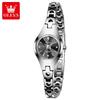 OLEVS Luxury Fashion Women's Watches Rose Tungsten Steel Elegant Brand Quartz Watch for Lady Beautiful Trend Original Wristwatch