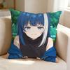Comedy Anime MMission YYozakura Family  Square DoubleSided printed Pillow Case Bedroom Bedside Pillow Sofa Cushion Cover