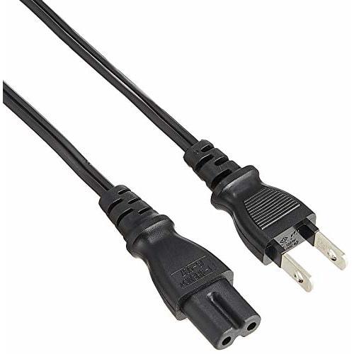 Buffalo BUFFALO Power Cable 2 Pin Socket (female) 2 Pin Plug (male) 2m BSACC0520BKA