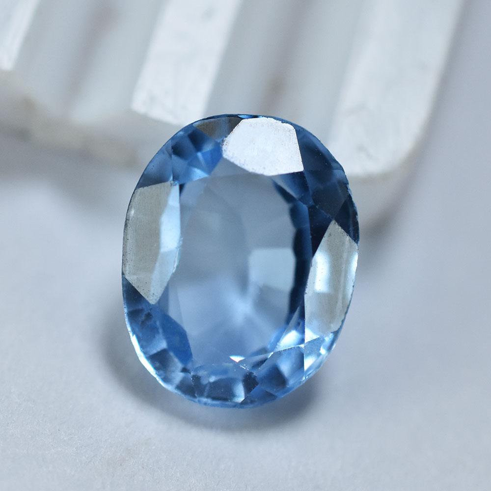 Natural Blue Aquamarine Loose Gemstone Ocean 9.15 Ct for Jewelry Making and Gem Collections