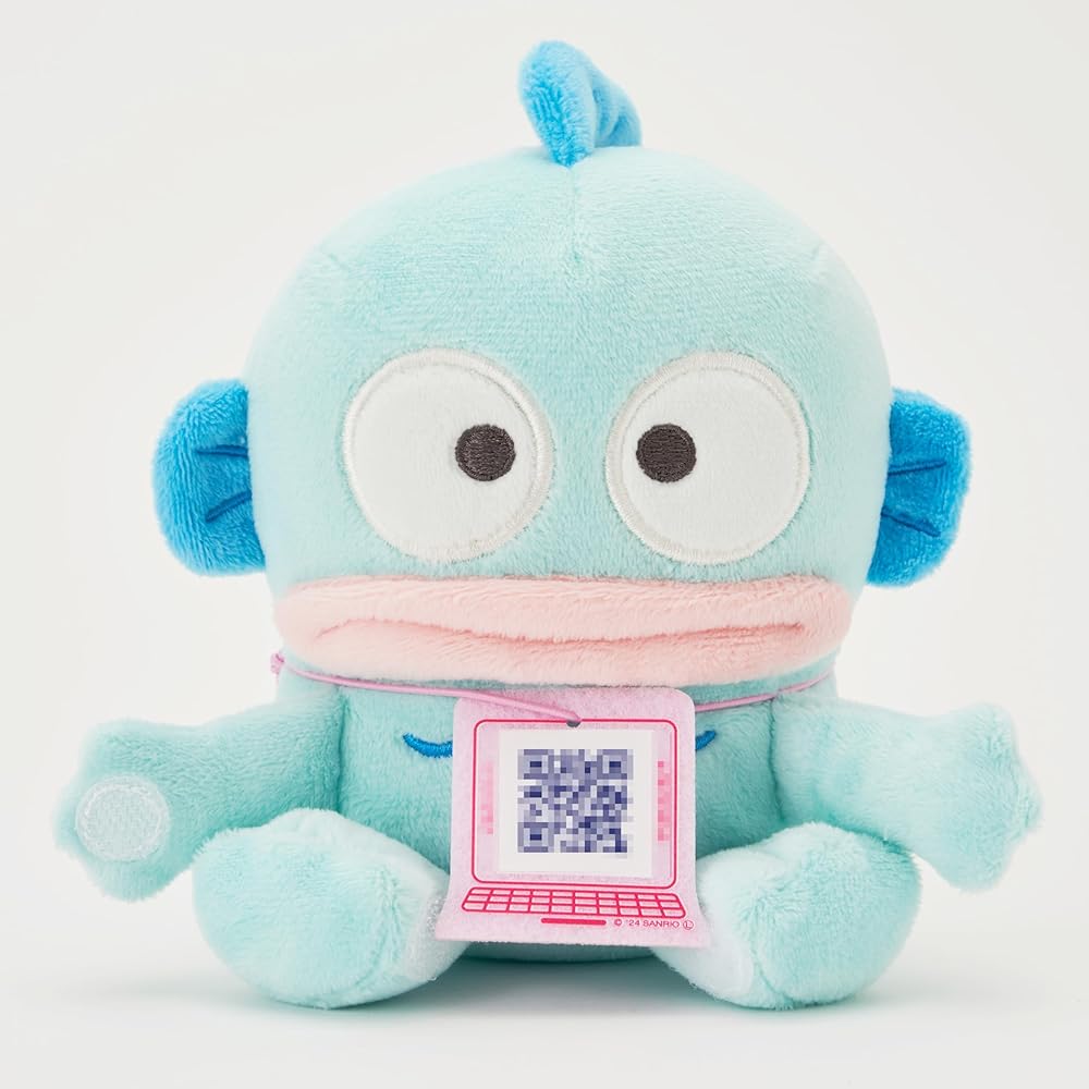 SEGA FAVE Sanrio Characters Computer Plush Toy Gyuutto Friends Hangyodon