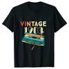 Unisex Tshirt Vintage 1983 Music Cassette 40th Birthday Gifts 40 Years Old T Shirts Summer Music Lover Graphic Harajuku Streetwear