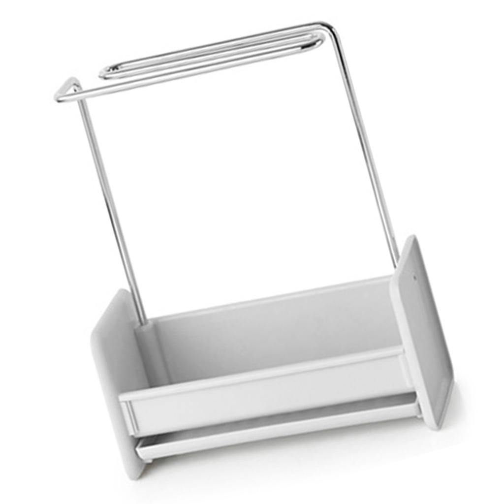 Kitchen Sink Sponge Holder Multipurpose Kitchen Rag Stand Sponge Holder with Dishcloth Drying Rack for Kitchen