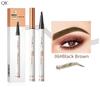 New Rose Gold Four-Pronged Eyebrow Pencil, Wild Water Eyebrow Pencil, Long-Lasting Waterproof And Non-Smudging Liquid Eyebrow Pencil.