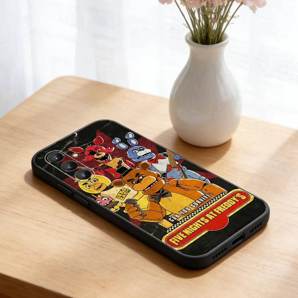 Five Nights at Freddy's  Phone Case For Samsung Galaxy A73,A72,A71,A70,A52,A51 Others Soft Black Cover