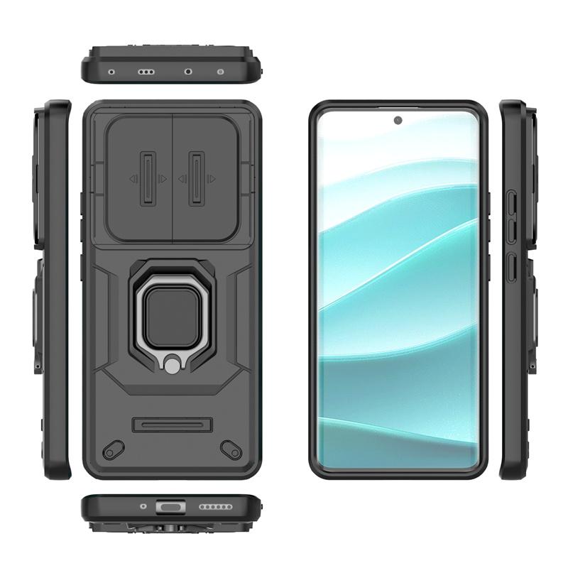 Funda For Redmi Note 14 Pro 5G Case Slide Camera Lens Protector Armor Phone Case For Redmy Note14 Note14pro Plus 5G Back Cover