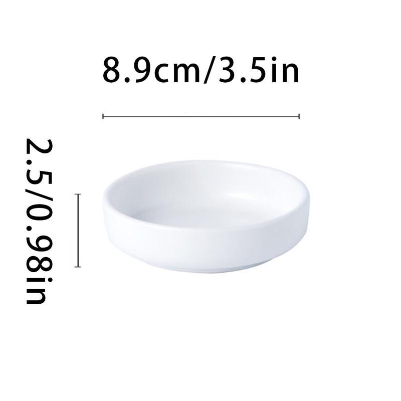 Japanese Style Ceramic Dipping Dishes Set of 3