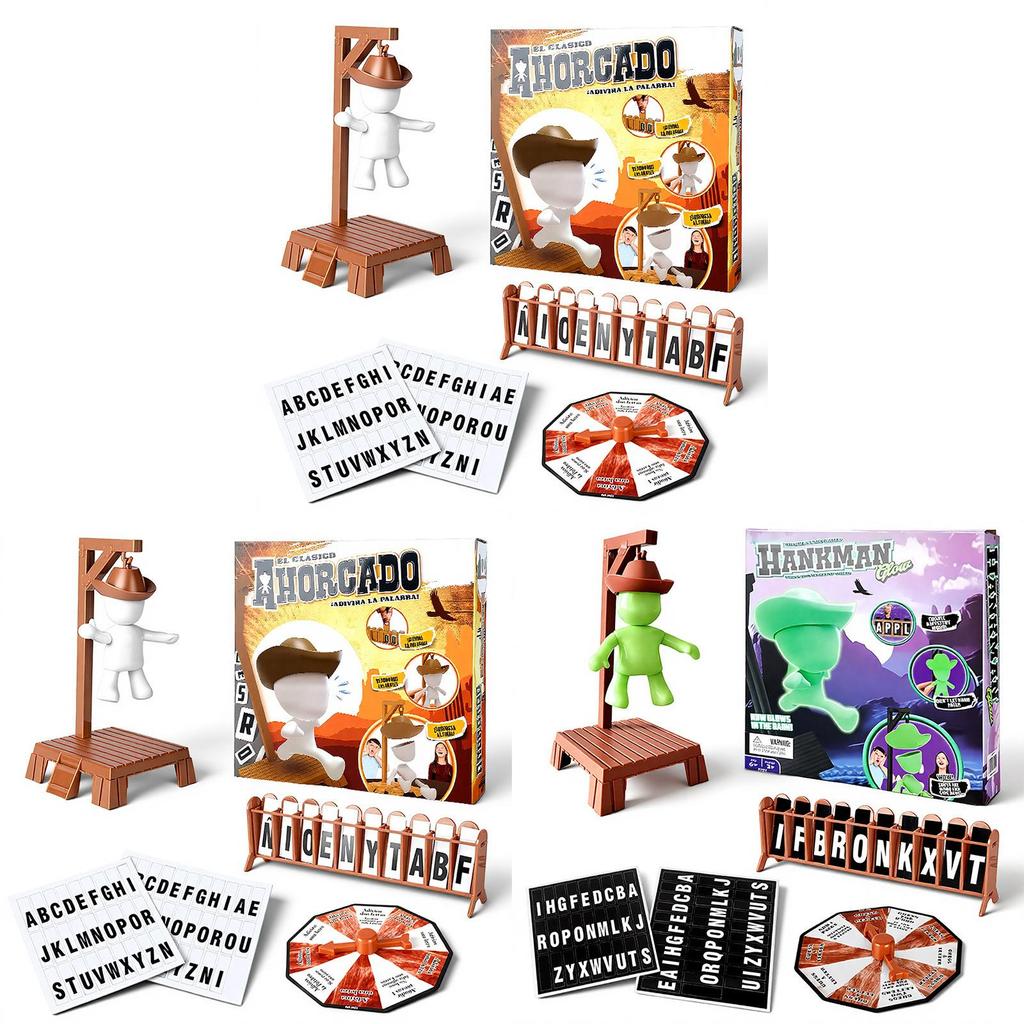 Appeso Magnetico Gioco di Parole Impiccato Puzzle da Tavolo Per Divertimento in Famiglia e Allenamento del Cervello