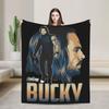 Thunderbolts Bucky Barnes Poster Decke Flanell Winter Soldier Warme Überwurfdecken Flugzeug Reise Zuhause Sofa Plüsch Dünne Steppdecke