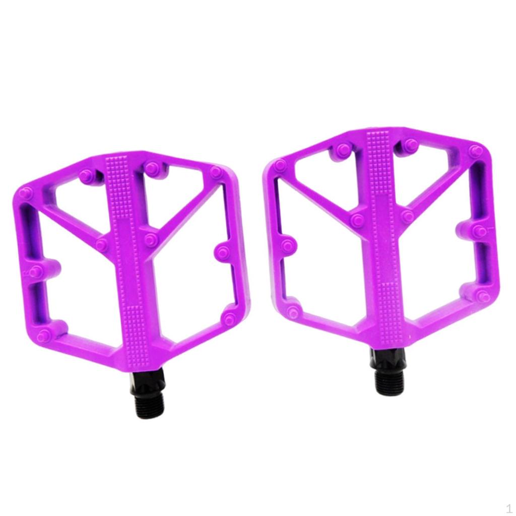 Pedals, Nylon, Anti-Slip, , Lightweight, Cycling Maintenance, Repair, BMX, Folding Bike,