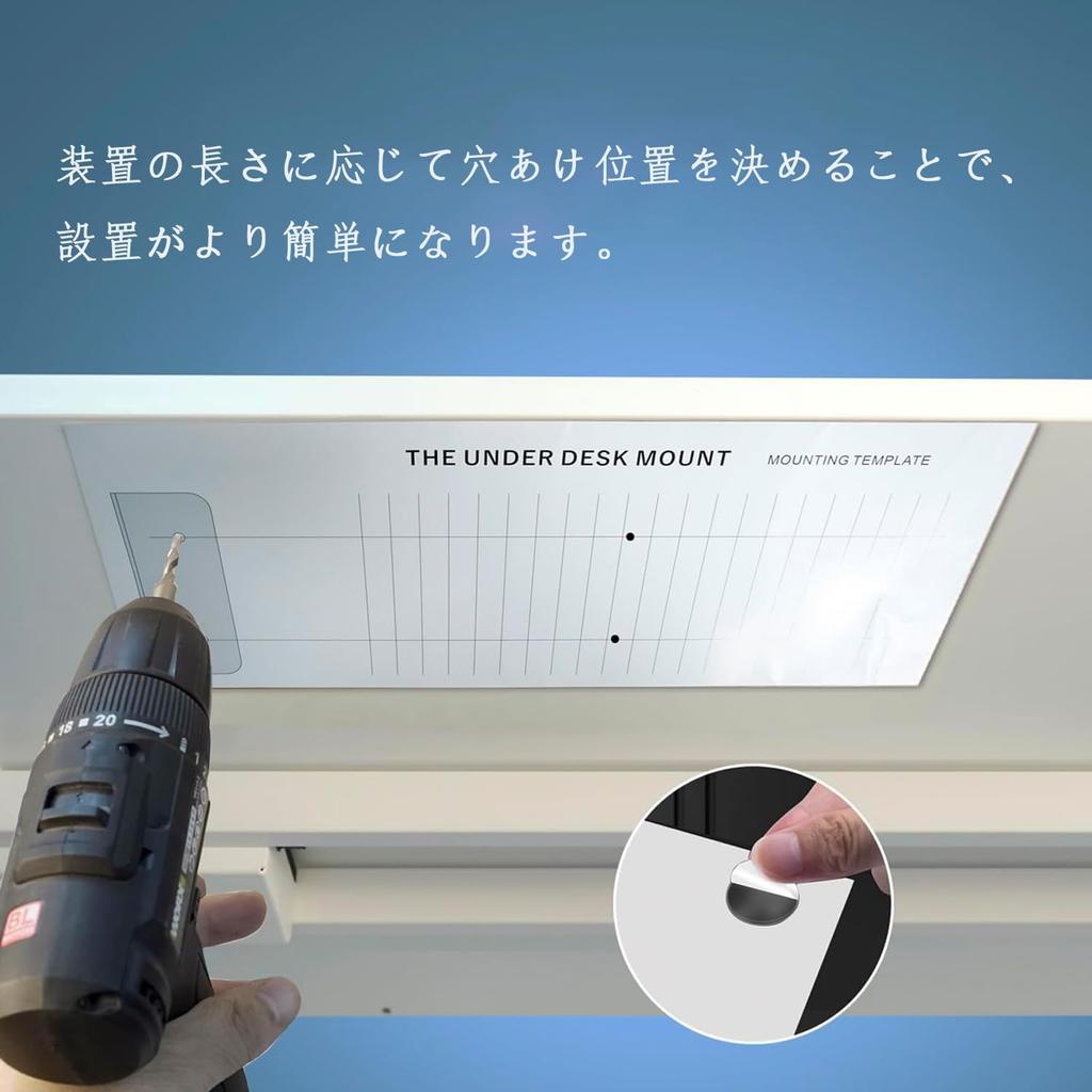 Mount for Mini CPU Holder for Dell Mac Mac Sturdy and Durable Under-Desk PCs, OptiPlex, Book, Mini, Etc., Space-Saving,