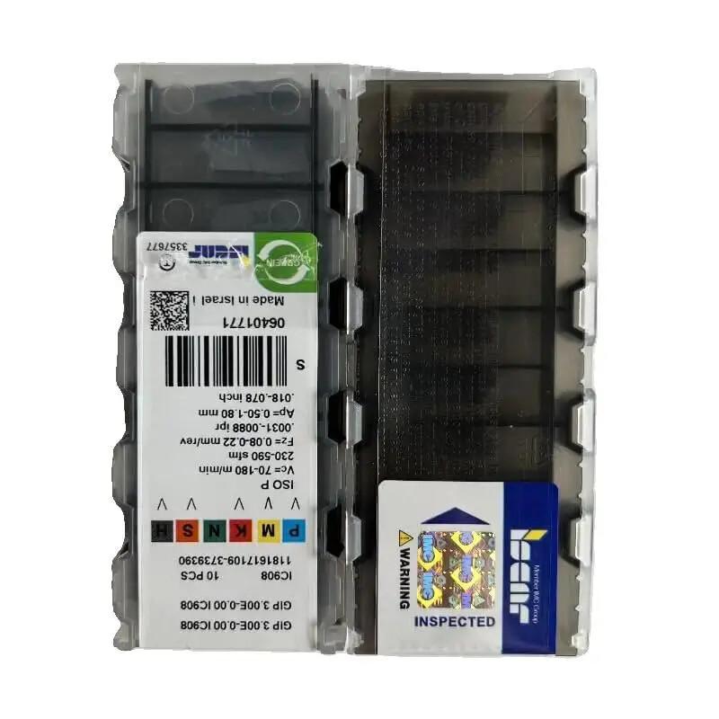 ISCAR / GIP3.00E-0.00 IC908 /Industrial indexable Carbide Inserts 10 PCS