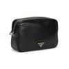 Prada Triangle Embossed Logo Adjustable Detachable Shoulder Strap Zipper Closure Calfskin Shoulder Crossbody Bag 1BH195_2BYA_F0632_V_OXO