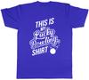 This is my Lucky Bowling Shirt Unisexs Unisexs Ladies TShirt Tee