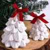 3D Christmas Tree Silicone Candle Mold DIY Christmas Ornaments Scented Candles Soap Molds Plaster Resin Chocolate Crafts Making