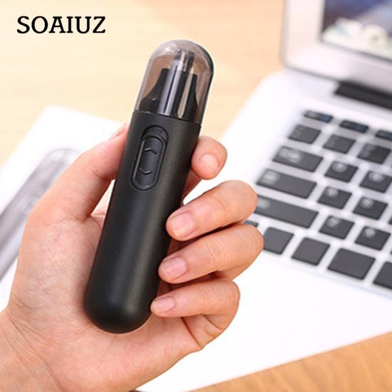 Nose Hair Shaver Useful Washable Pen Shape Electric Nose Hair Scissor Traveling Electric Nose Hair Trimmer Makeup Tool Nose Hair Trimmer