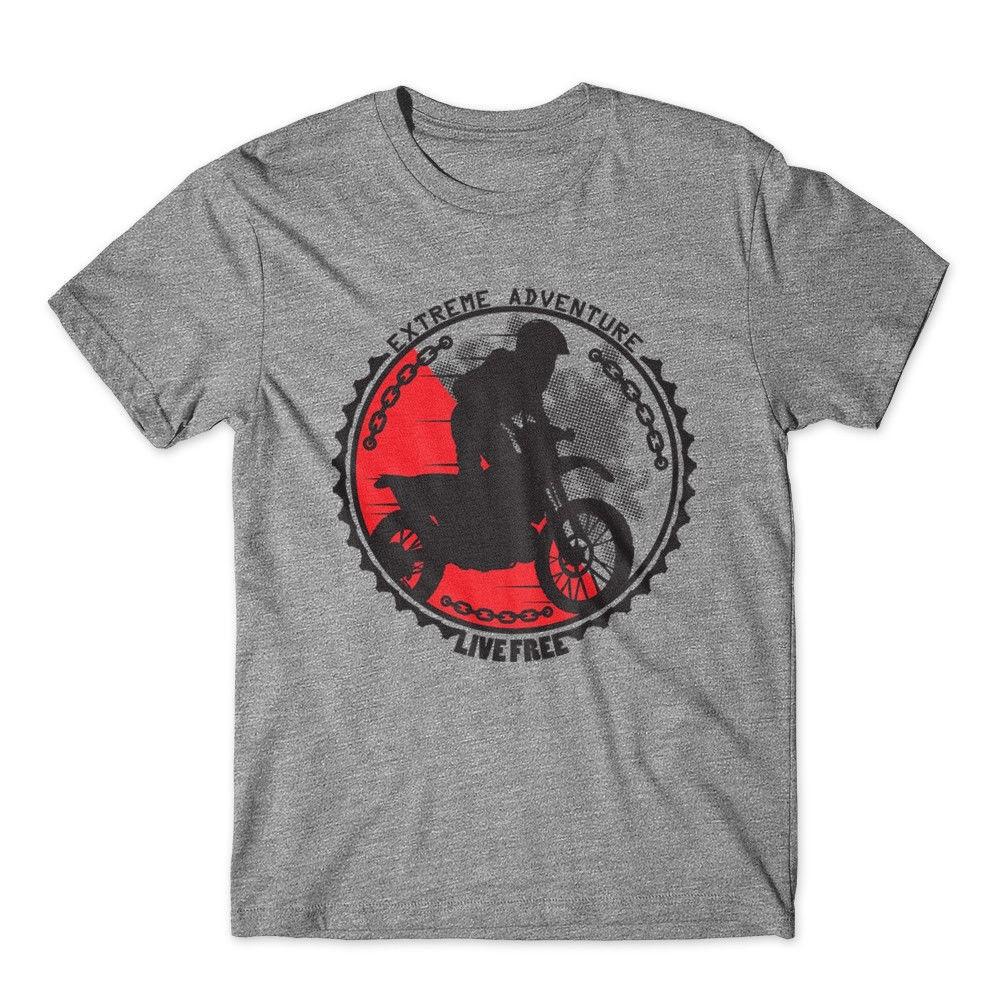 Extreme Adventure T-Shirt. Motocross Shirt 100% Cotton Premium Tee NEW
