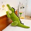 Large Cute Crocodile Hug Pillow Plush Toy for Girls' Soothing Sleep