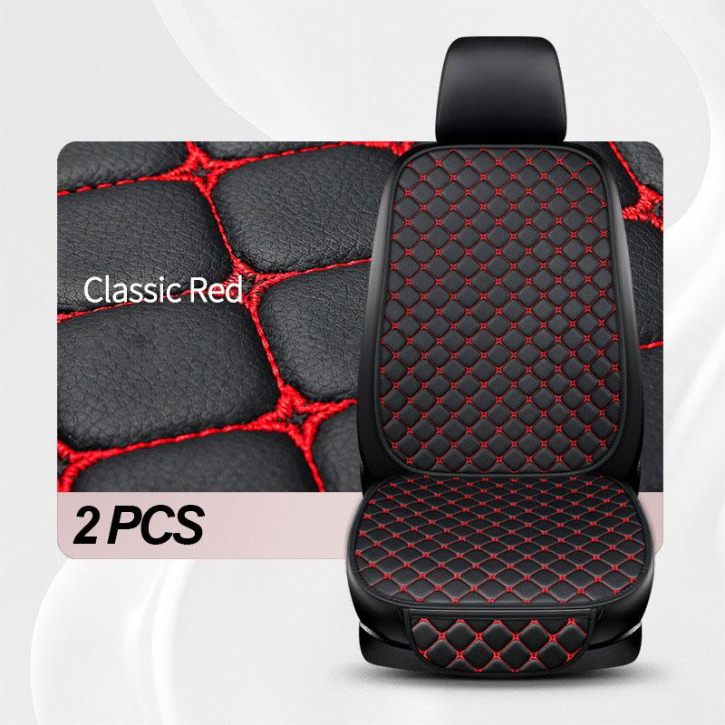 PU Leather Car Seat Cover Universal Seat Cushion Auto Chair Protective Cover Auto Protector Pad with Storage Pocket