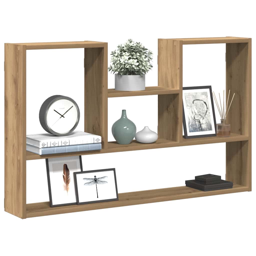 Wall Shelf Artisan Oak 99x15x60 Cm Wood Based Panel