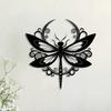 Elegant Metal Dragonfly Wall Art for Home & Garden Decor