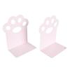 Metal Bookends Cartoon Cat Claw Decorative   Desk Magazine Book Ends for Home School  