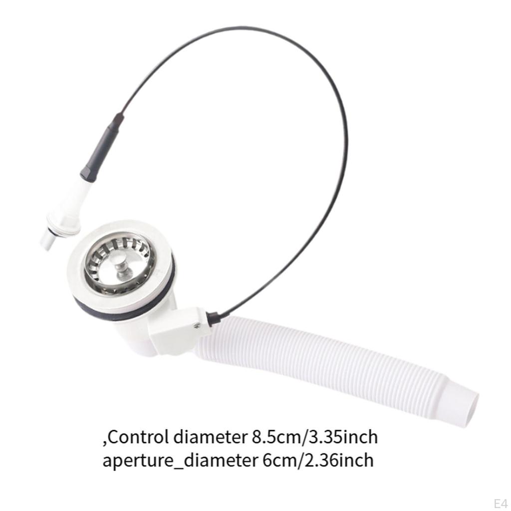 Drain Strainer for Mop Sink Cable Control Accessories Bathroom Garden Stable