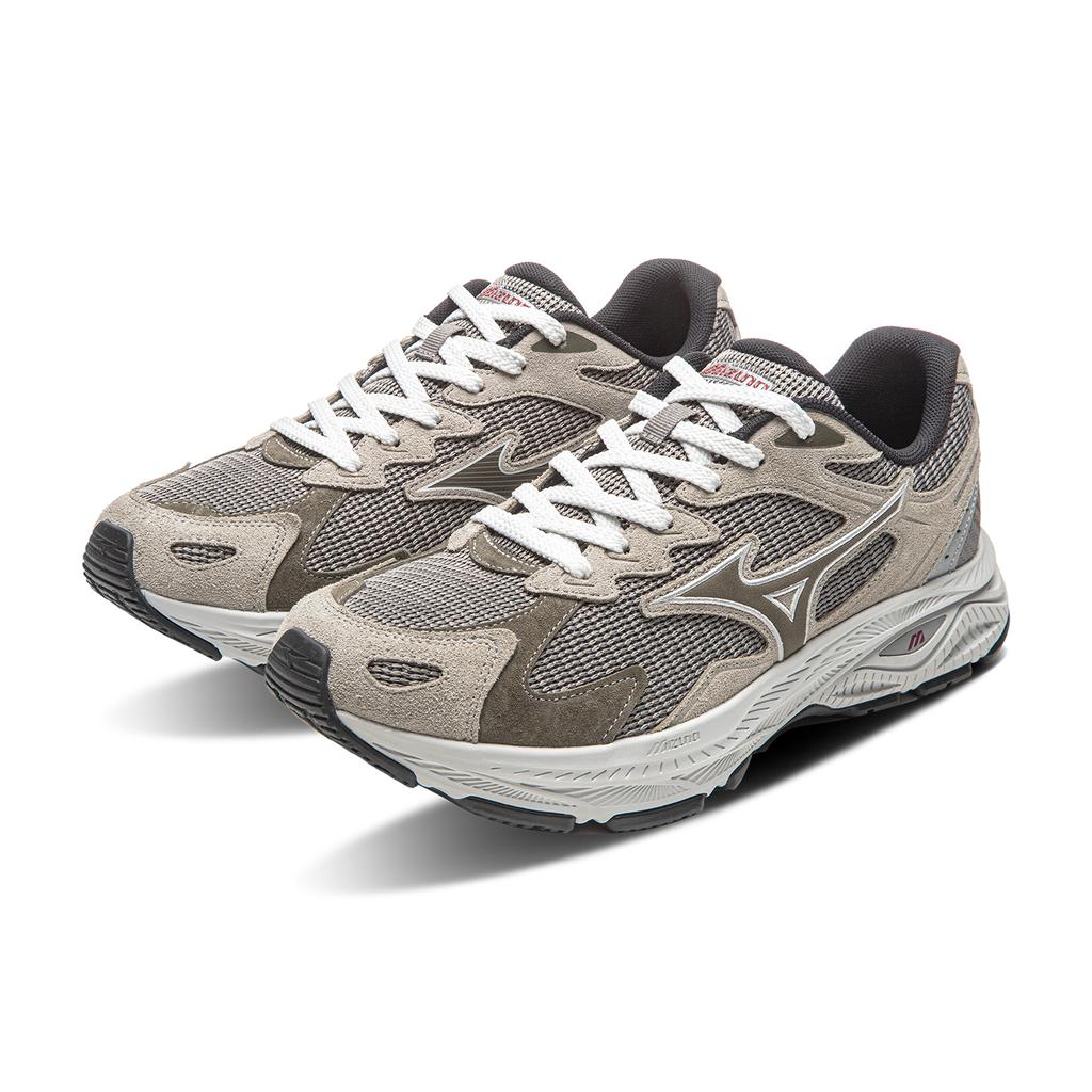 Mizuno Racer S Comfortable Low-Top Running Shoes Unisex sneakers Aoki-Gray D1GH253507
