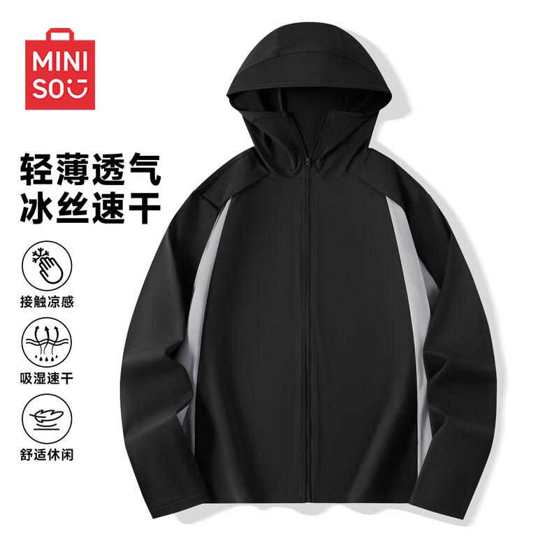 

MINISO Men s Summer UV Protection Sunscreen Jacket L