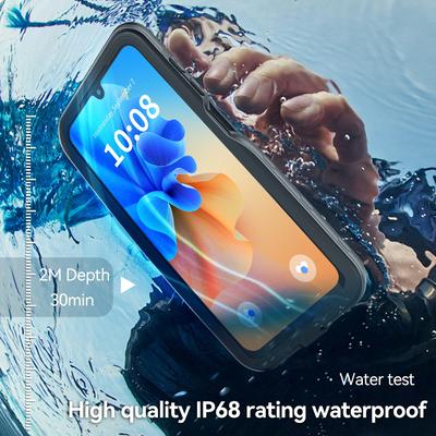 REDPEPPER A Series Pro Samsung Galaxy A26 5G IP68 Pouzdro na telefon Průhledná záda Vodotěsný kryt