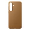 Coque Pour Samsung Galaxy S25 Plus Cuir d'Origine Kindsuit Samsung Dorée