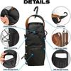 Magnetic Gym Crossbody Bag - Water Bottle Holder with Phone Pocket & Key Clip (Fitness Essentials Organizer for Men/Women)