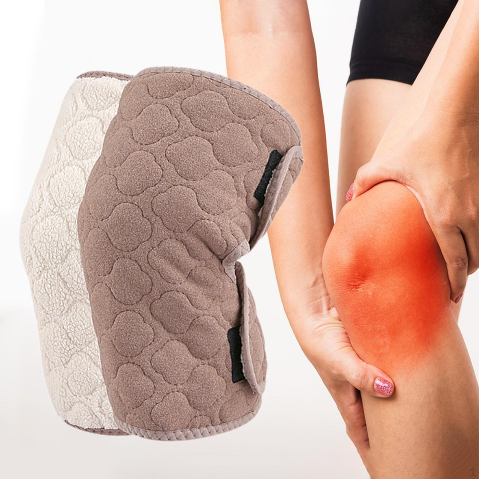 

Knee Warmers for Winter Activities, Ideal Running And Cycling Brown no Plush