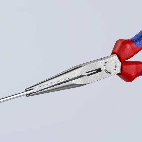 KNIPEX Long Nose Pliers, 200mm, 2612200