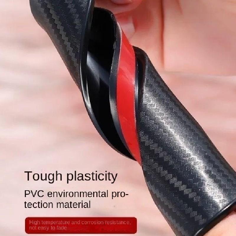 2 PCS Car Rearview Mirror Sun Visor Rain Eyebrow Visor Carbon Fiber Car Rearview Side Snow Rain Cover Kit Car Mirror Accessories