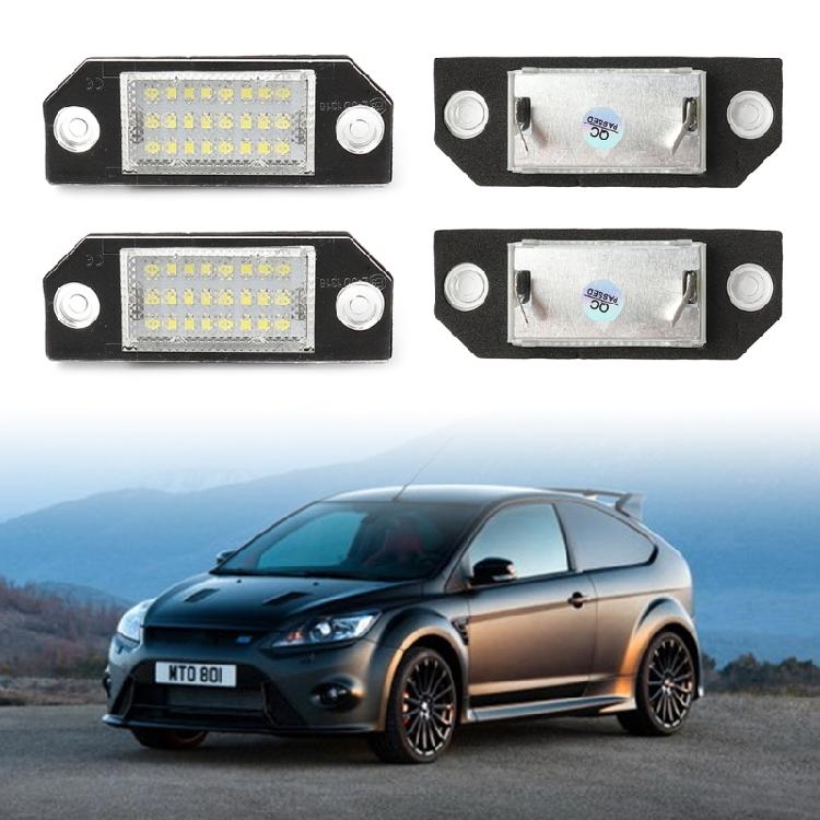 Stylish LED Number Plate Lamp Bulb LED License Plate Light for C-MAX MK2 03-08