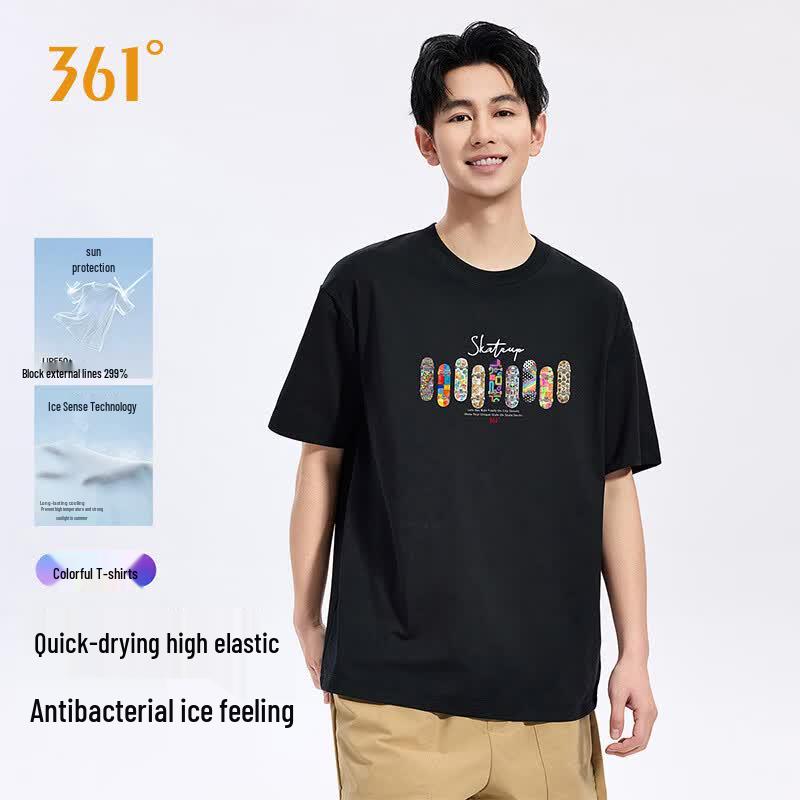 361° Unisex Cooling Sun Protection Short Sleeve T-Shirt