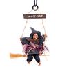Doll Ghost Flying Witch Pendant Resin Ghost Witch Halloween Hanging Decoration MIT